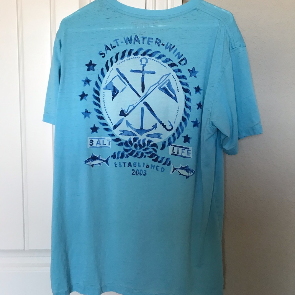 Salt life Large T-shirt